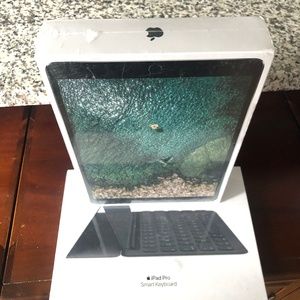 New 512 GB iPad Pro with Smart Key Board